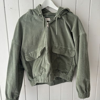 ONLY Cordjacke mit Kapuze