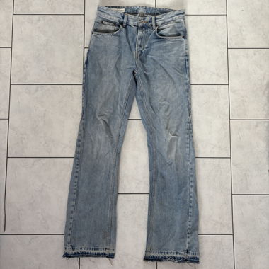 ZARA Flared Jeans, hellblau
