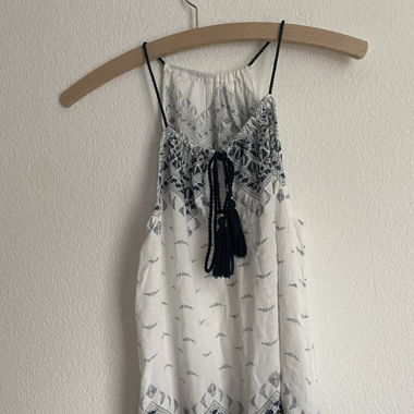 Top blau weiss