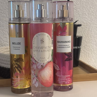 Bath & Body Works Body Splash - Set of 3