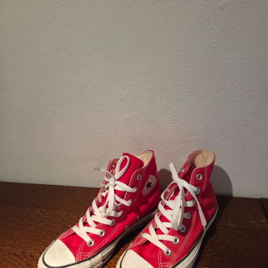 Sneakers alte rosse