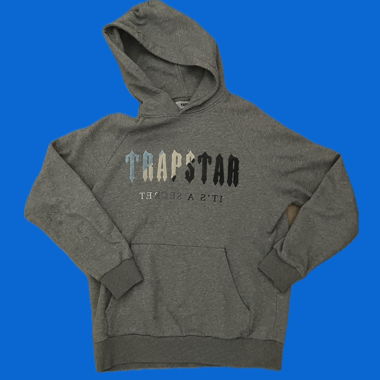 Felpa con cappuccio Trapstar grigia