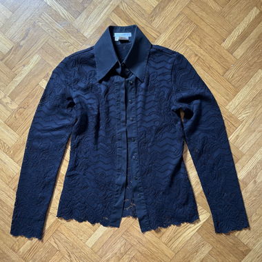 Black Lace Shirt