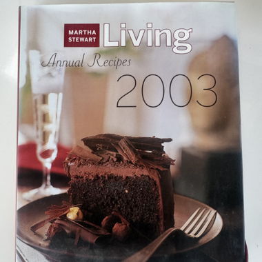 Martha Stewart: “Annual Recipes 2003”