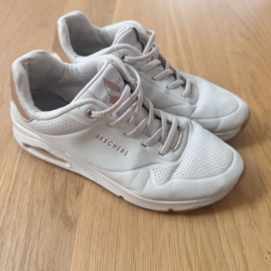 Weisse Skechers Sneaker EU 38
