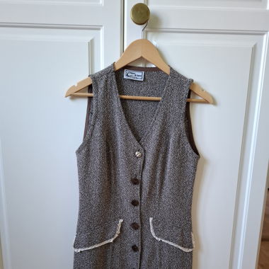 Gilet long Vintage