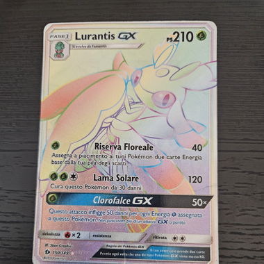 Carta Pokémon Lurantis GX - Hyper Rare 150/149 - S