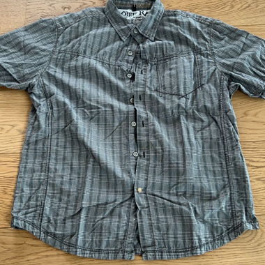 Projek Raw vintage Button up t-shirt 