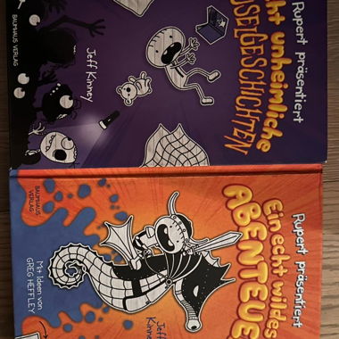 2 libri di Jeff Kinney Rupert presenta