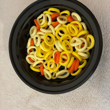 Set di elastici per capelli colorati