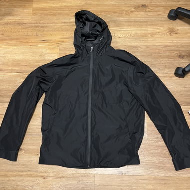 schwarze übergangsjacke - size M