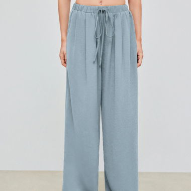 Pantalon ample bleu