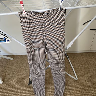 Pantaloni Zara a quadretti