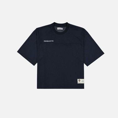 SWEATS MESH SS T-SHIRT - NAVY