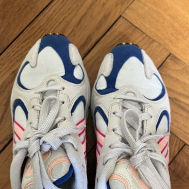 Adidas Yung-1 White Orange Royal