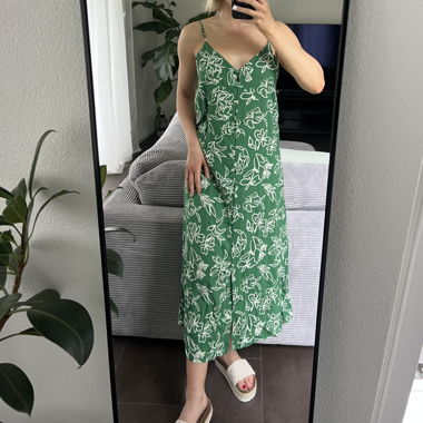 Grünes Sommerkleid, Grösse XS-S