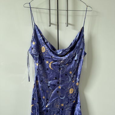 Zara Cowl Neck Mini Dress 