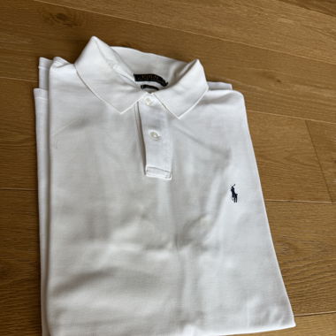Ralph Lauren Polo Shirt L – Weiss – Original