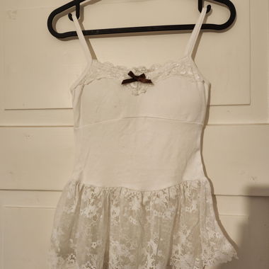 White lace top