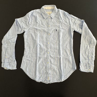 Blau-weisses Hemd Gr. XS von Abercrombie & Fitch