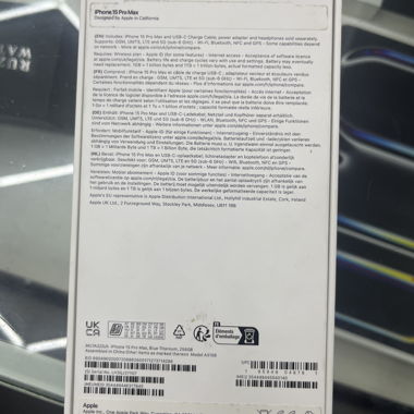 iPhone 15 Pro Max 256GB