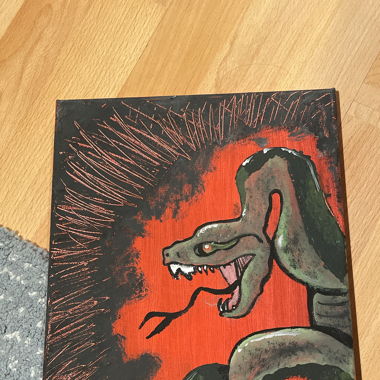 Snake painting
