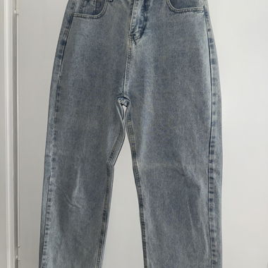 Jeans à imprimé papillon
