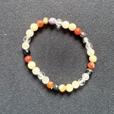 Bracciale di perline colorato