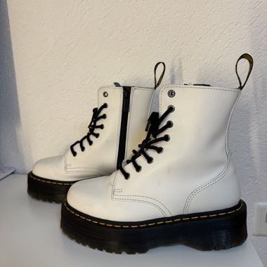 Bottines Dr. Martens Jadon - blanche 