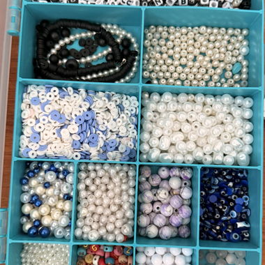 Ensemble d'accessoires de perles et de bijoux