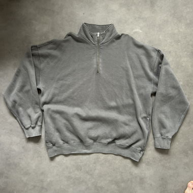 Abercrombie & Fitch Oversize Zipper-Pulli