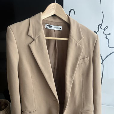 Blazer beige oversize 