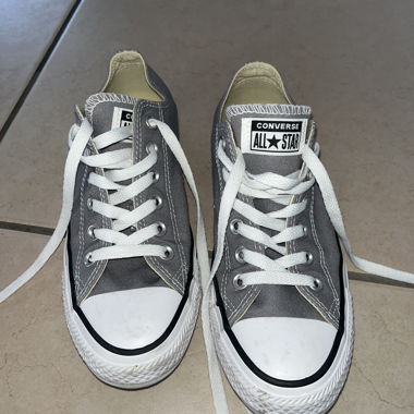 Converse gris clair 