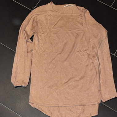 Rosé Langarmshirt 
