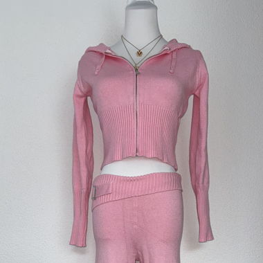 Trendiger Zweiteiler Babypink