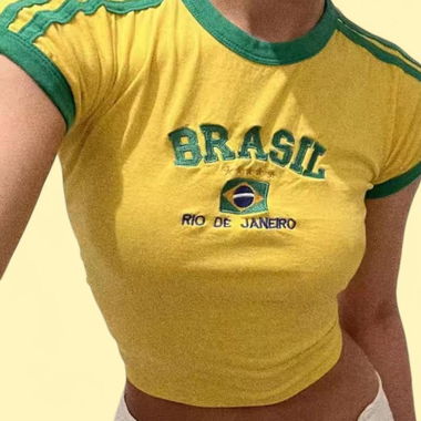 y2k Brasil Crop top