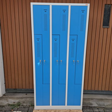 Armoire métallique / Vestiaire - Eurokraft 180 x 87 cm