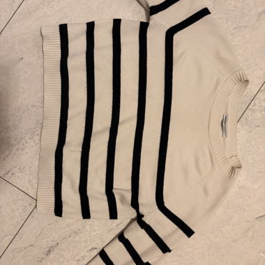 Striped Knit Sweater