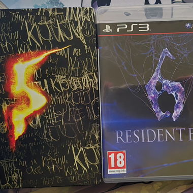 Resident Evil 5 e 6 PS3