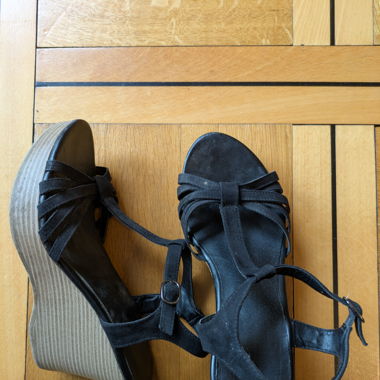 Sandales noires 