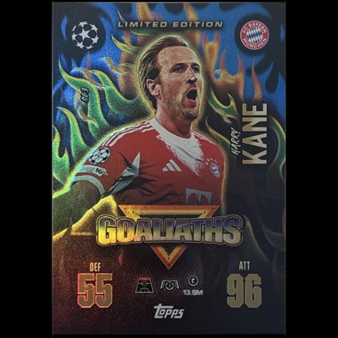 Carte Topps Match Attax de Harry Kane