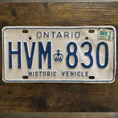 Autoschild, Ontario HVM-830 - Kanada