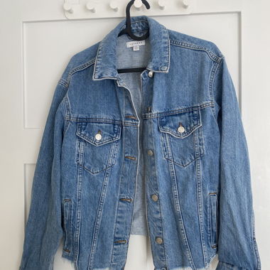 Giacca di jeans oversize
