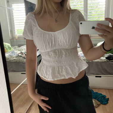 H&M weisses Top