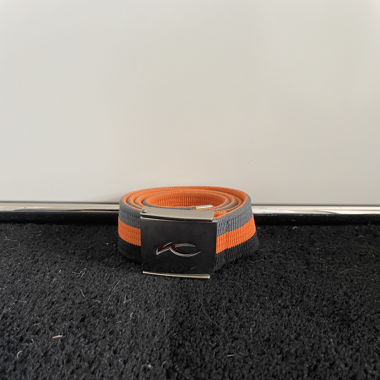 Kjus Belt Orange Grey Black