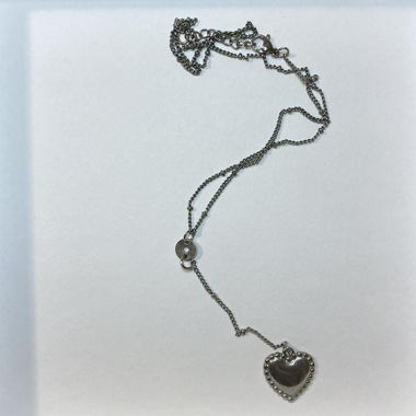 BRANDY HEART NECKLACE