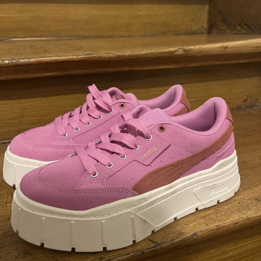 Pink Puma Shoes