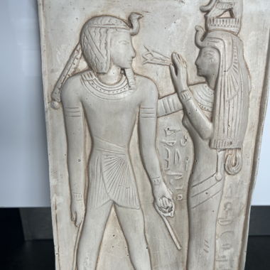 Wandrelief im ägyptischen Stil
