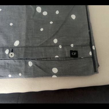 Biancheria da letto antracite 160x210cm di CF