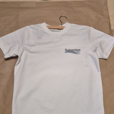 T-shirt Balenciaga blanc